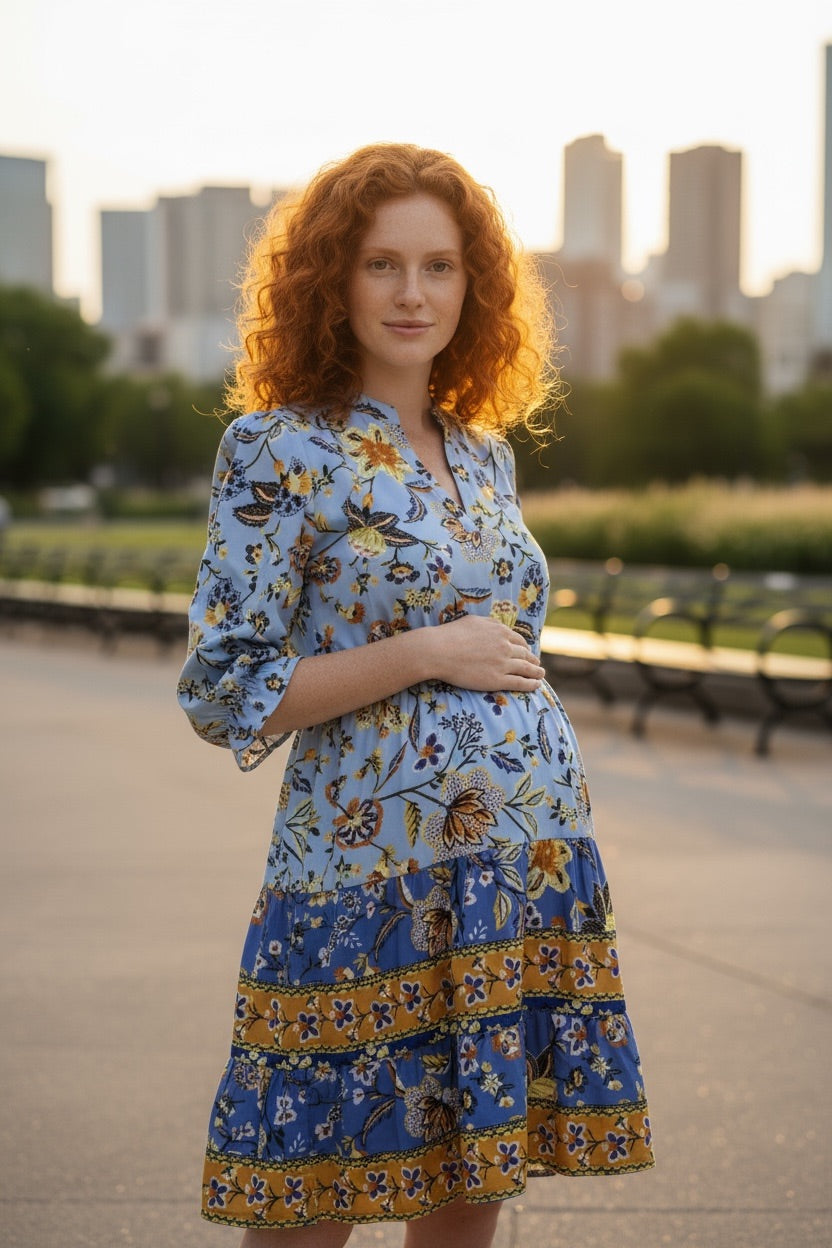 Vestido Floral Corto