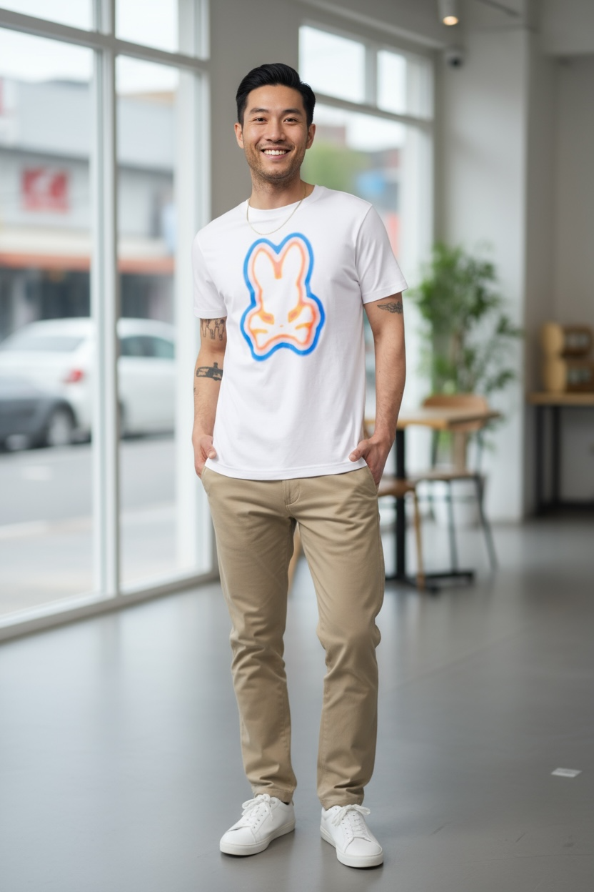 Playera Psycho Bunny hombre