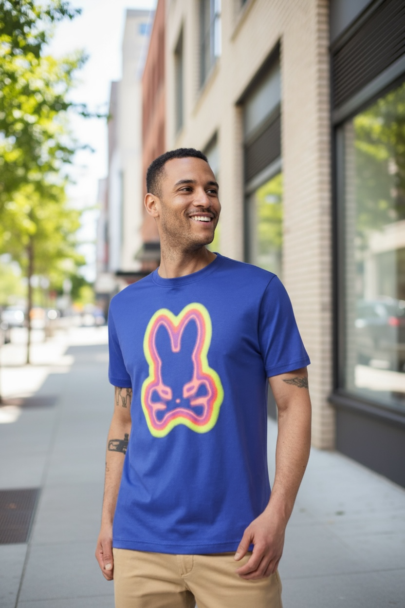 Playera Psycho Bunny hombre