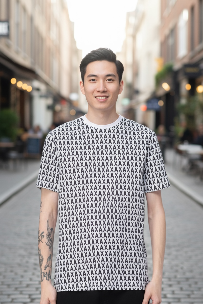 Playera Armani Exchange hombre