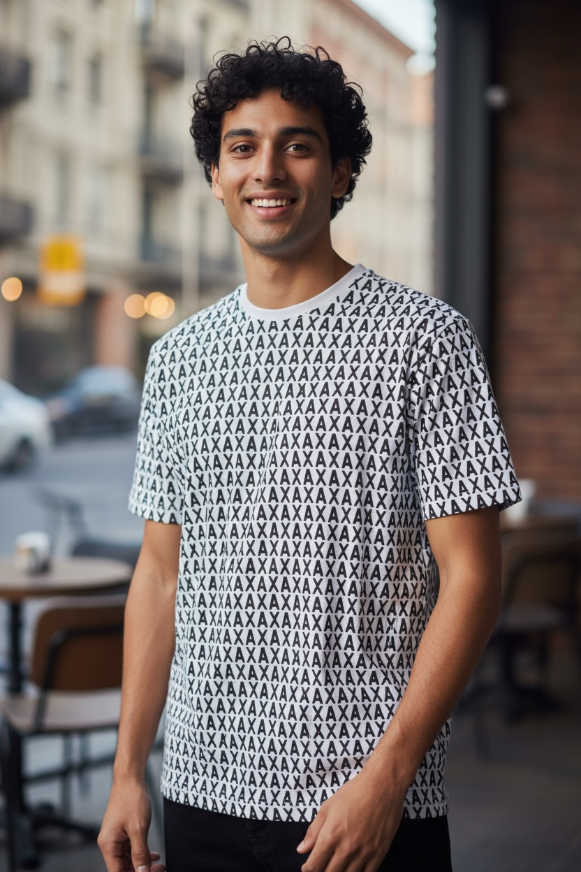 Playera Armani Exchange hombre