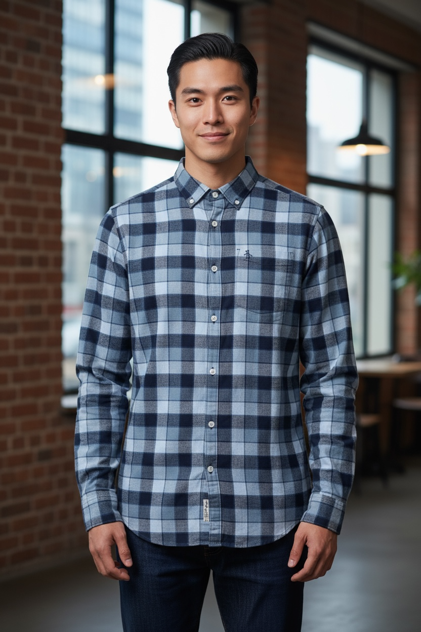 Camisa Penguin hombre