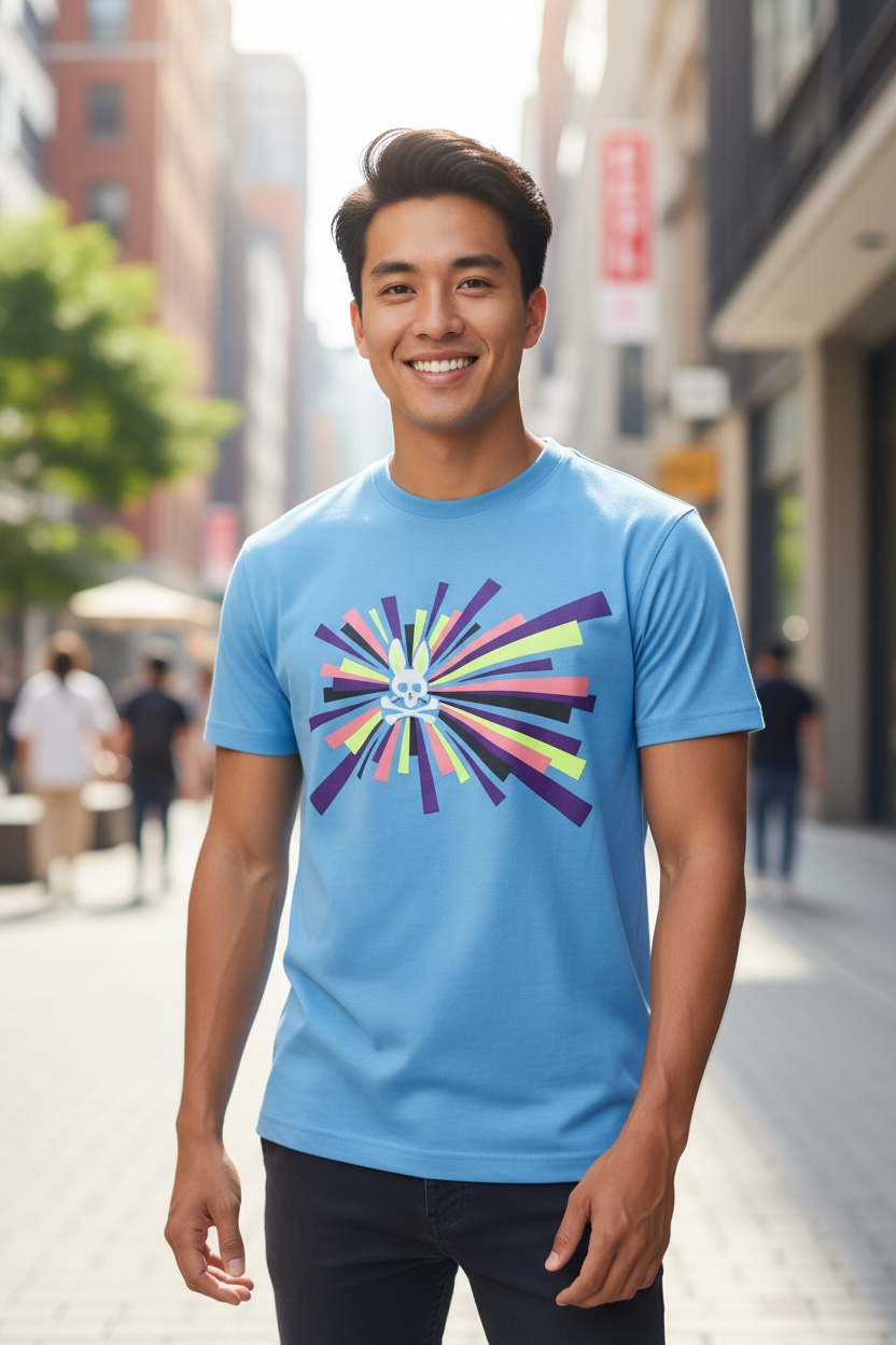 Playera Psycho Bunny hombre