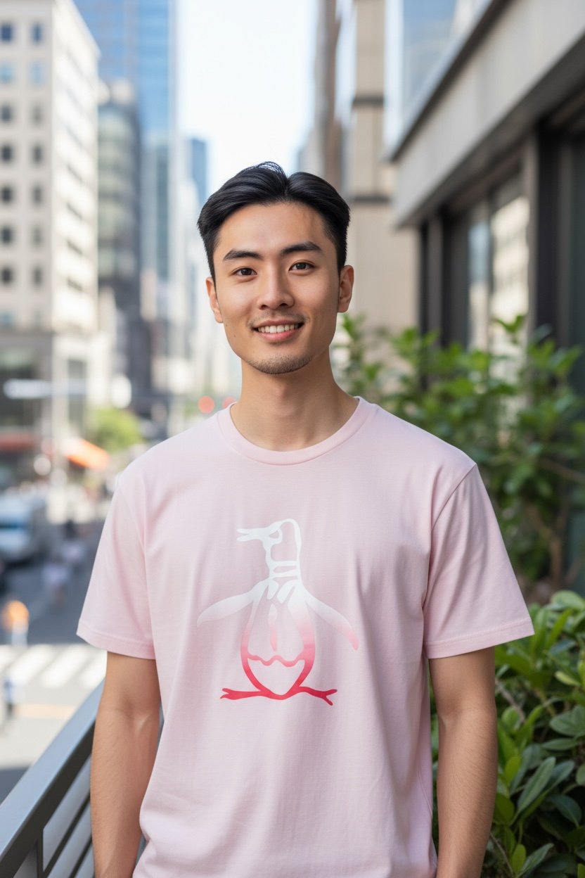 Playera Penguin hombre