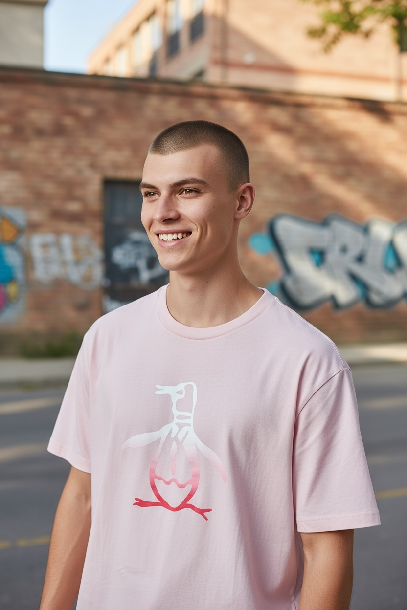 Playera Penguin hombre