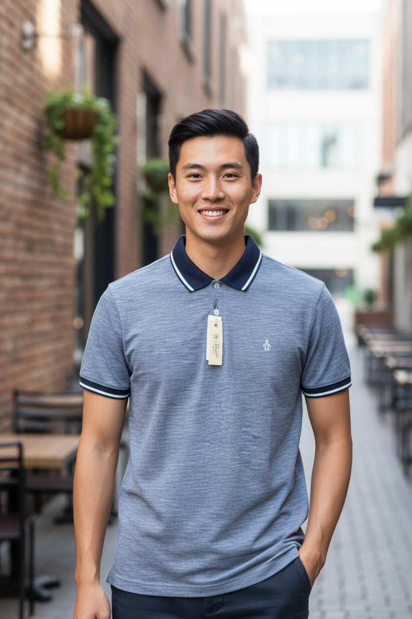 Playera Penguin hombre