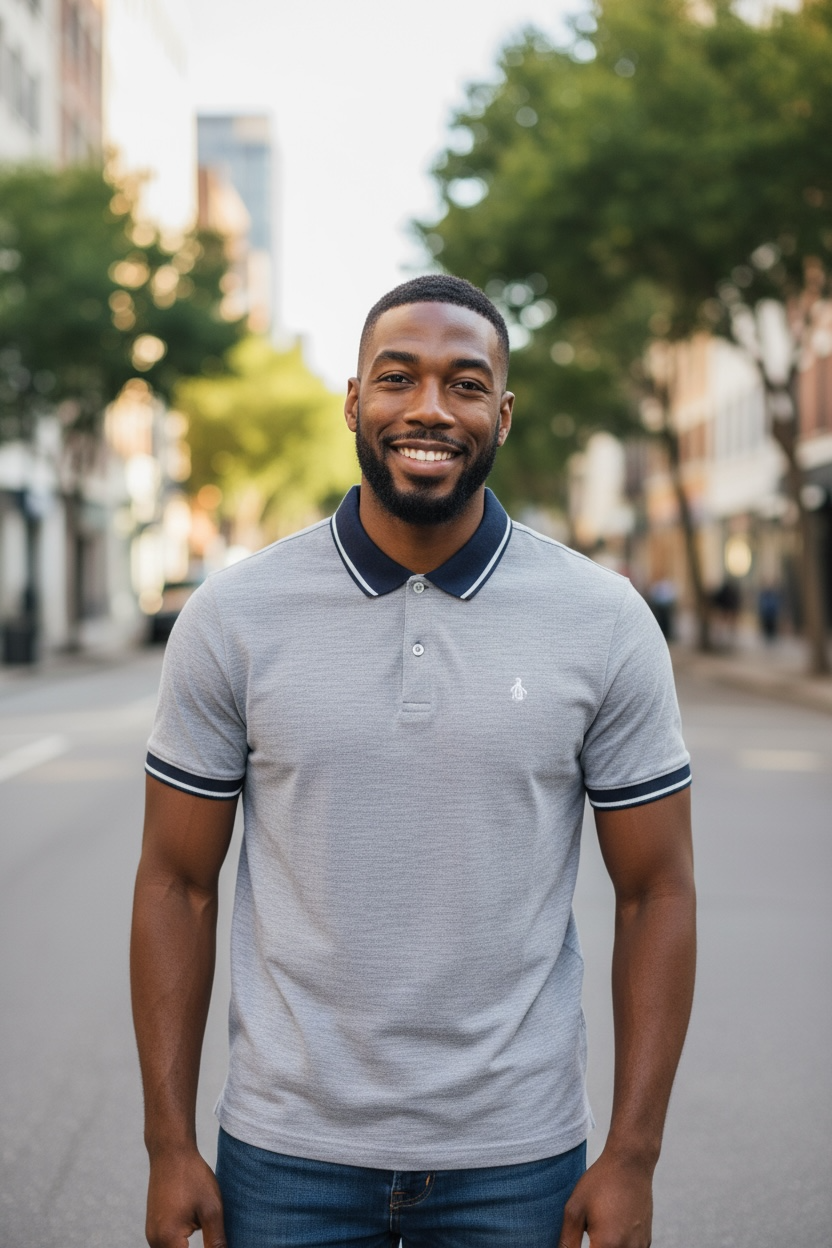 Playera Penguin hombre