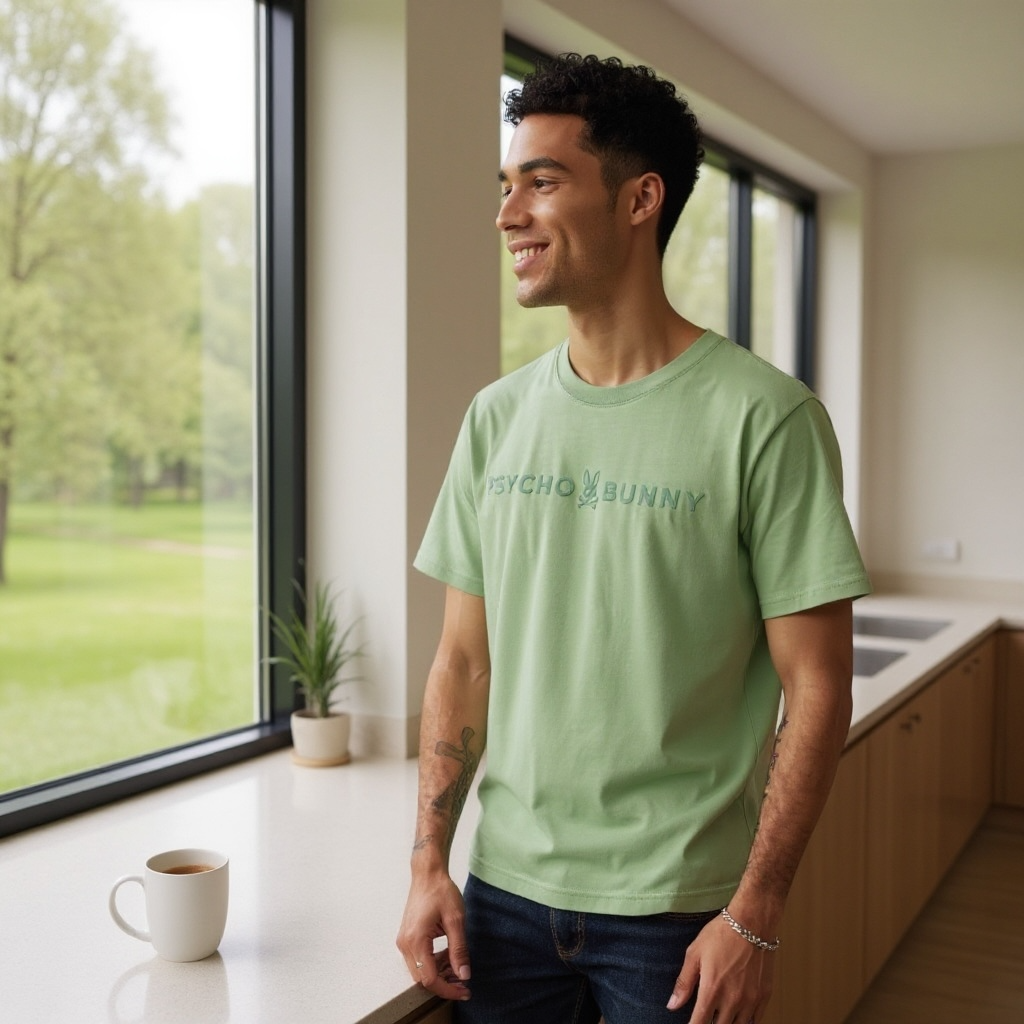 Playera Psycho Bunny hombre