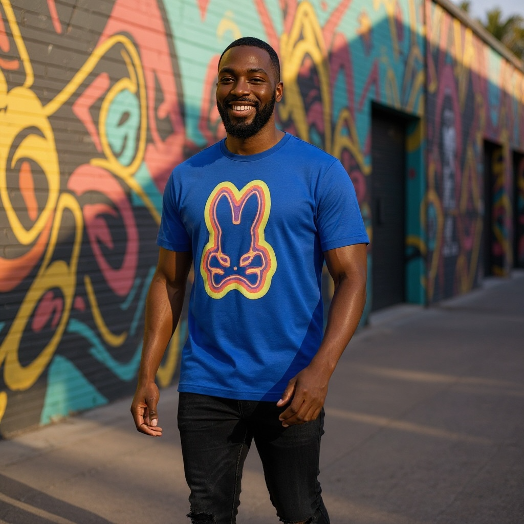 Playera Psycho Bunny hombre