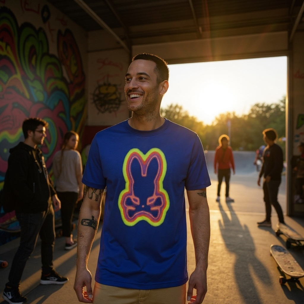 Playera Psycho Bunny hombre