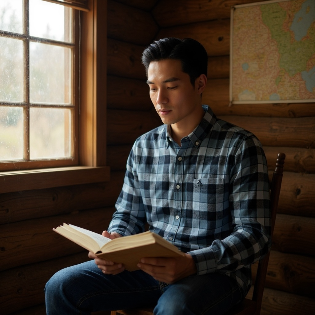 Camisa Penguin hombre