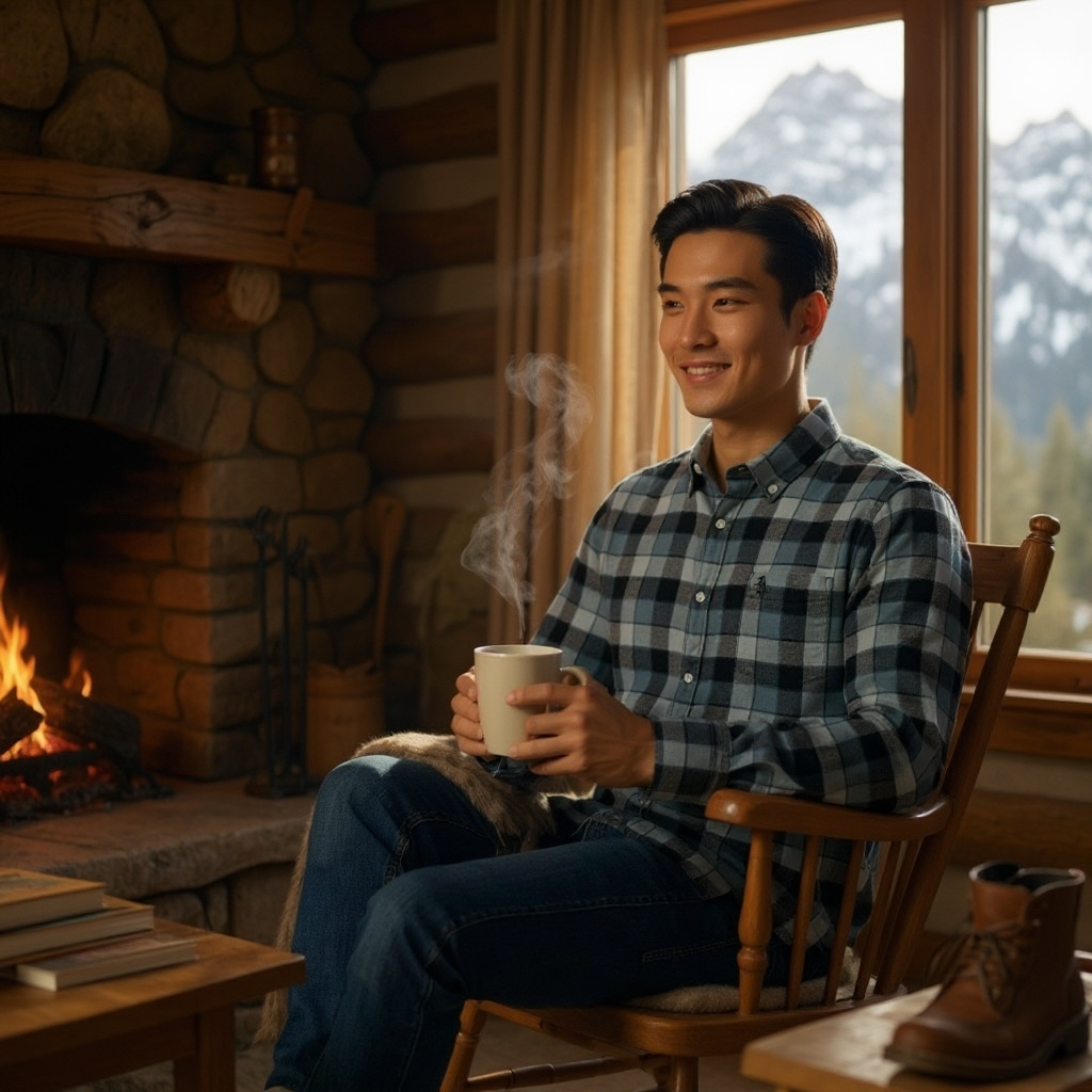 Camisa Penguin hombre