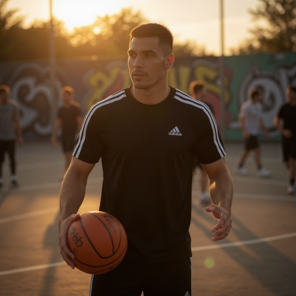 Playera Adidas hombre