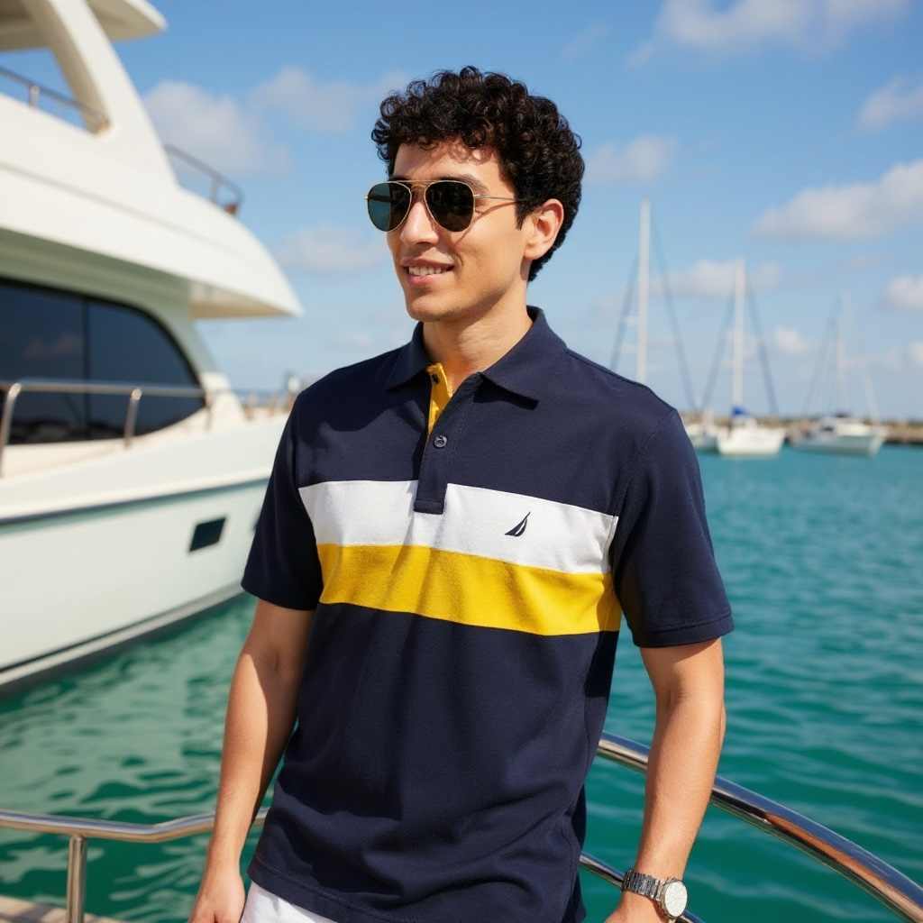 Camiseta Nautica hombre