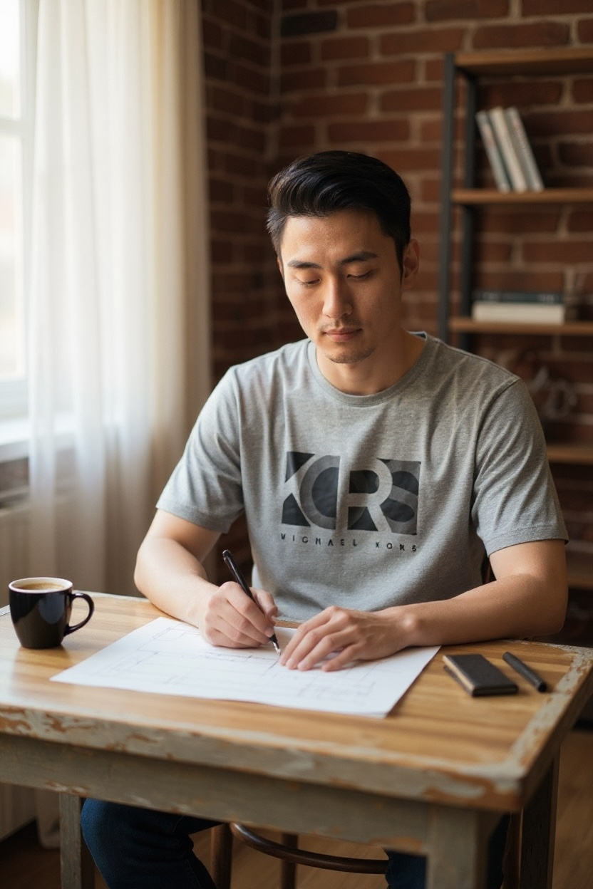 Playera Michael Kors hombre