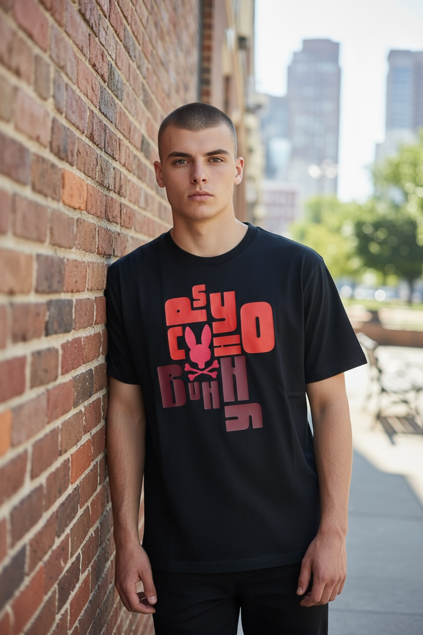 Playera Psycho Bunny hombre