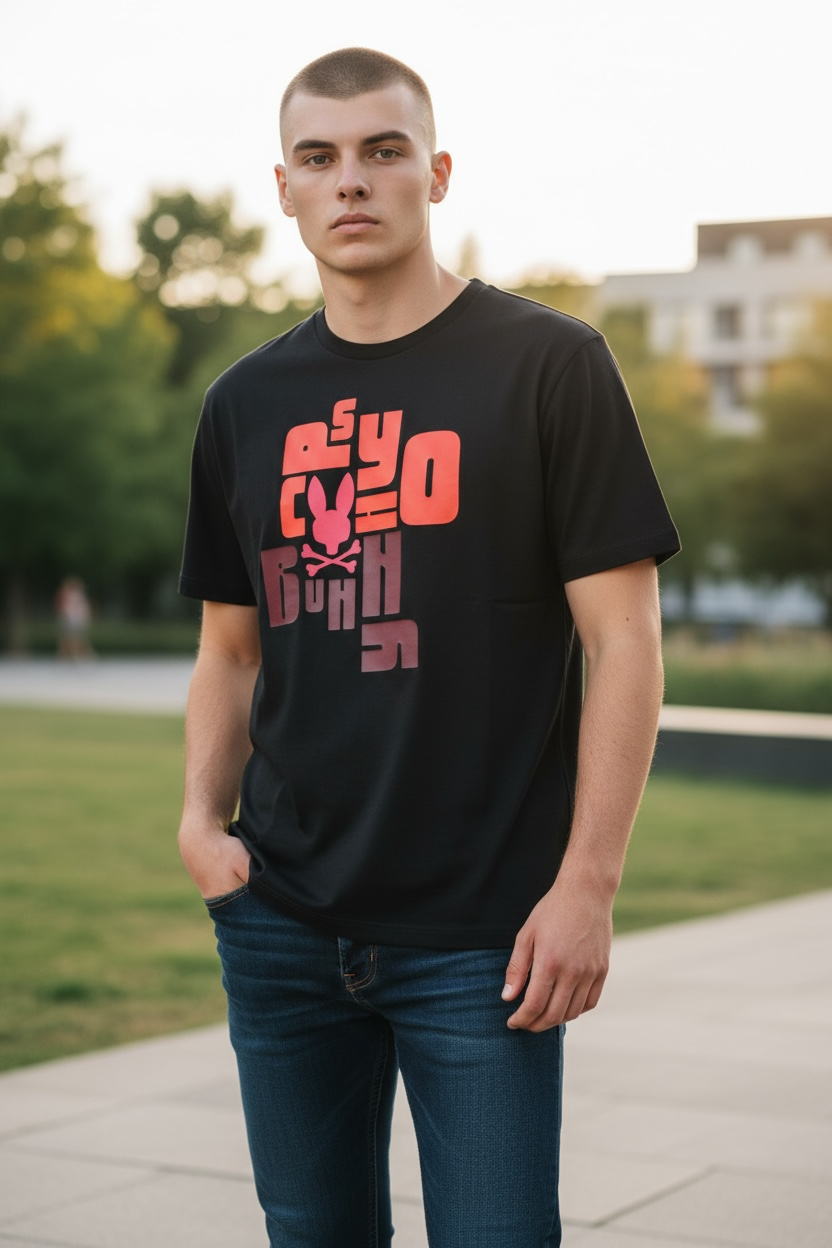 Playera Psycho Bunny hombre