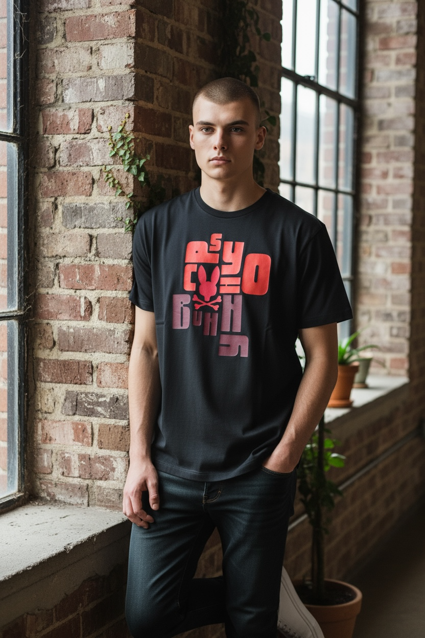 Playera Psycho Bunny hombre