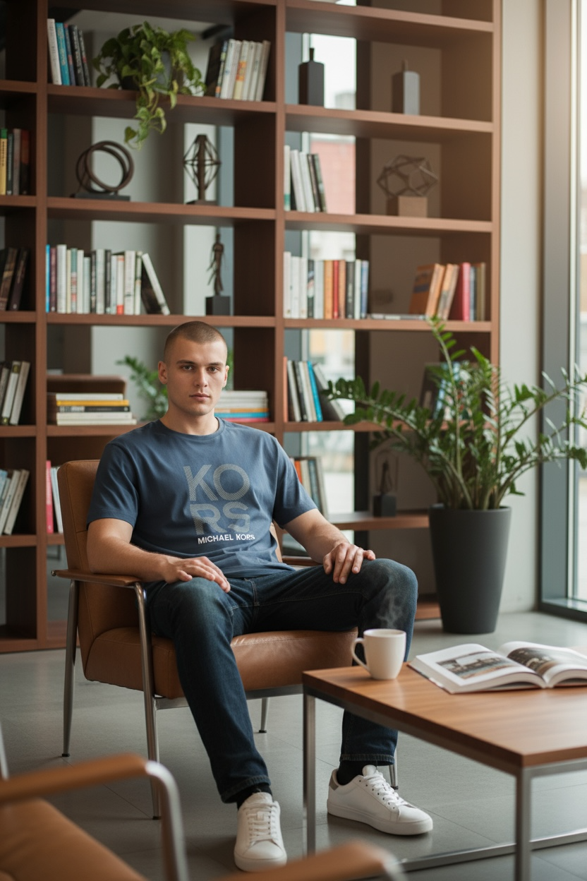 Playera Michael Kors hombre