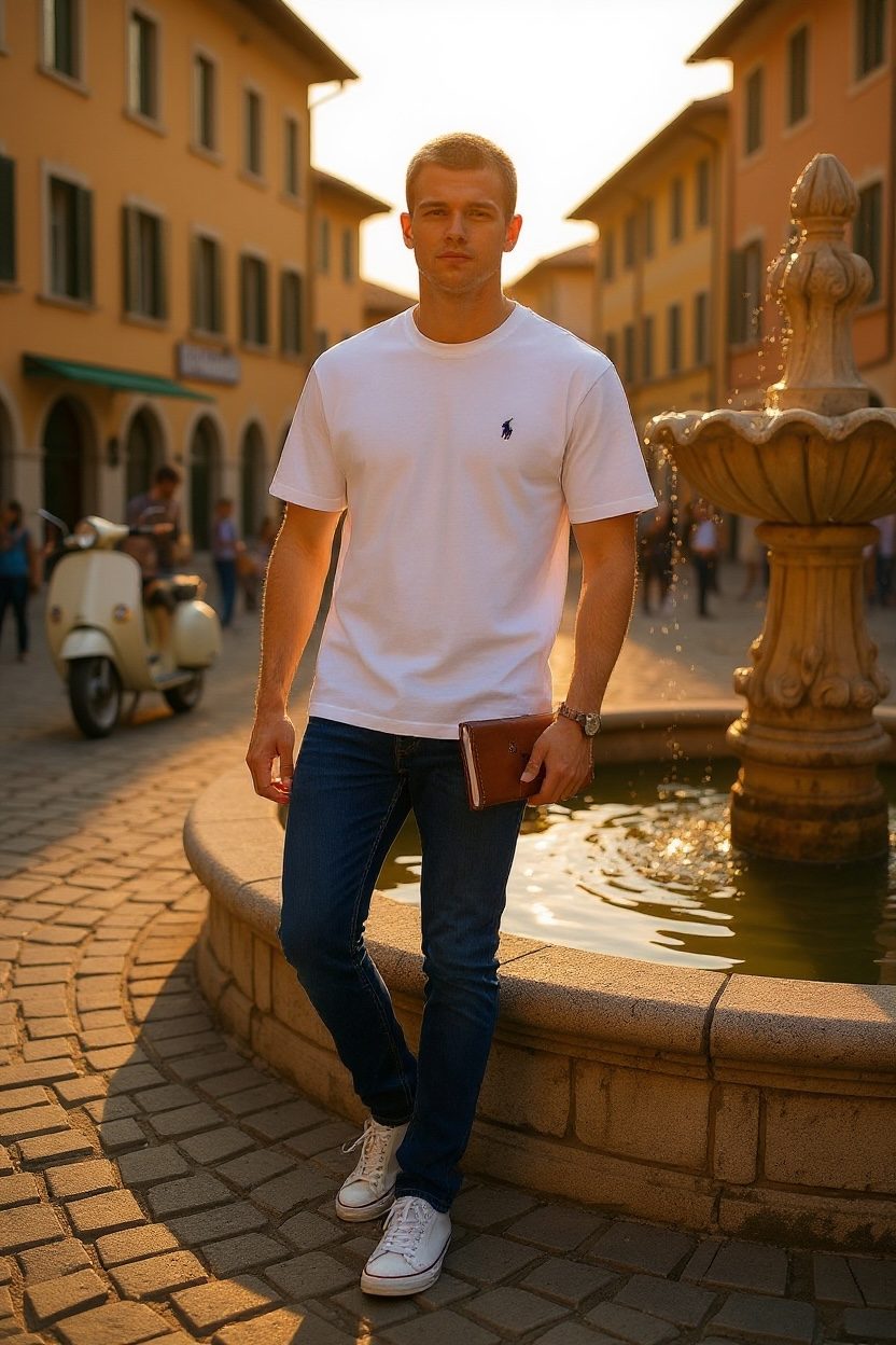 Playera Ralph Lauren hombre