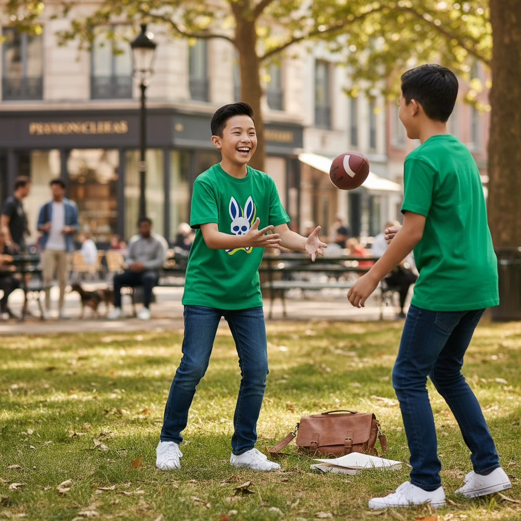 Playera Psycho Bunny niño