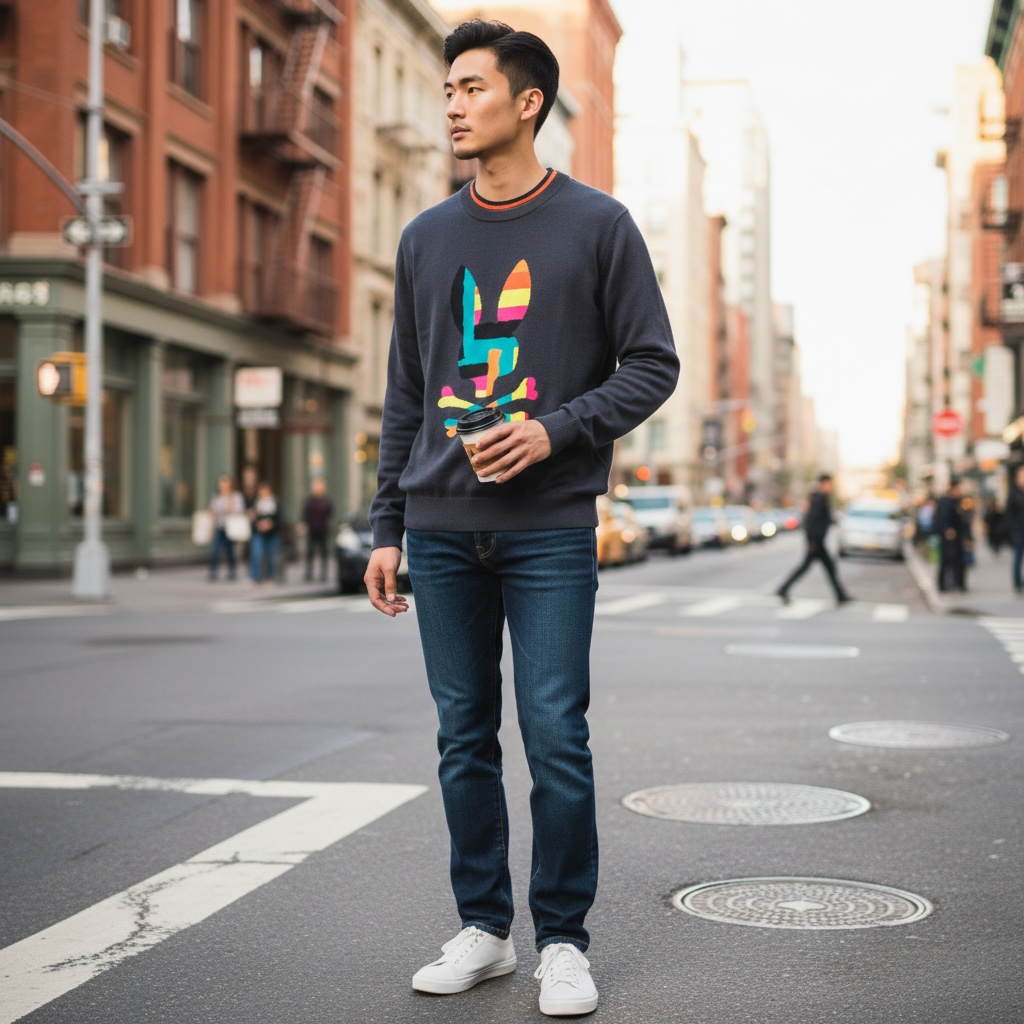 Suéter Psycho Bunny hombre