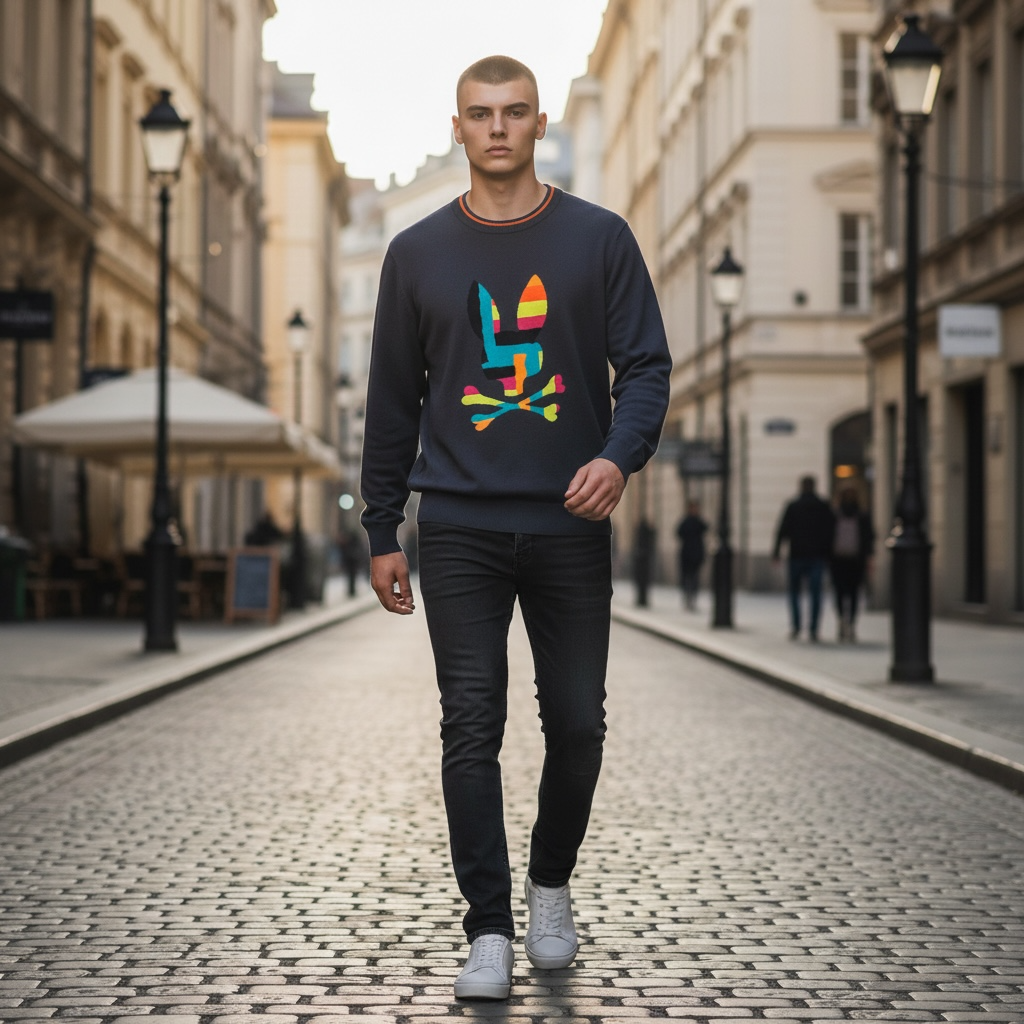 Suéter Psycho Bunny hombre