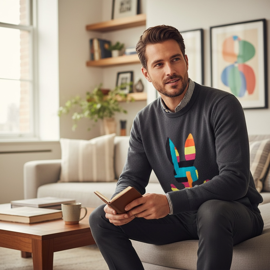 Suéter Psycho Bunny hombre