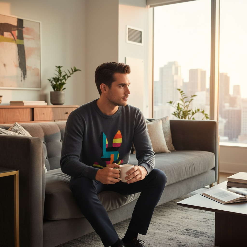 Suéter Psycho Bunny hombre