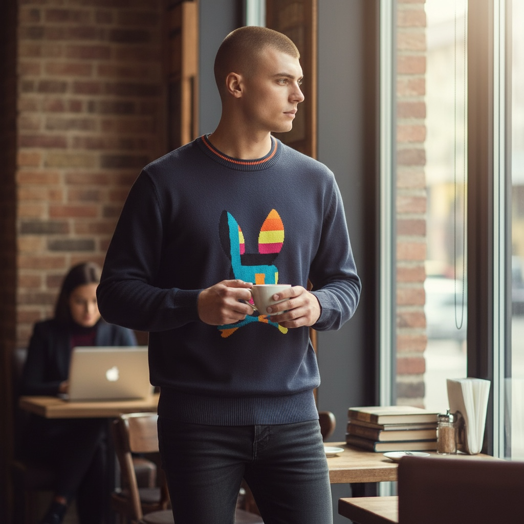 Suéter Psycho Bunny hombre