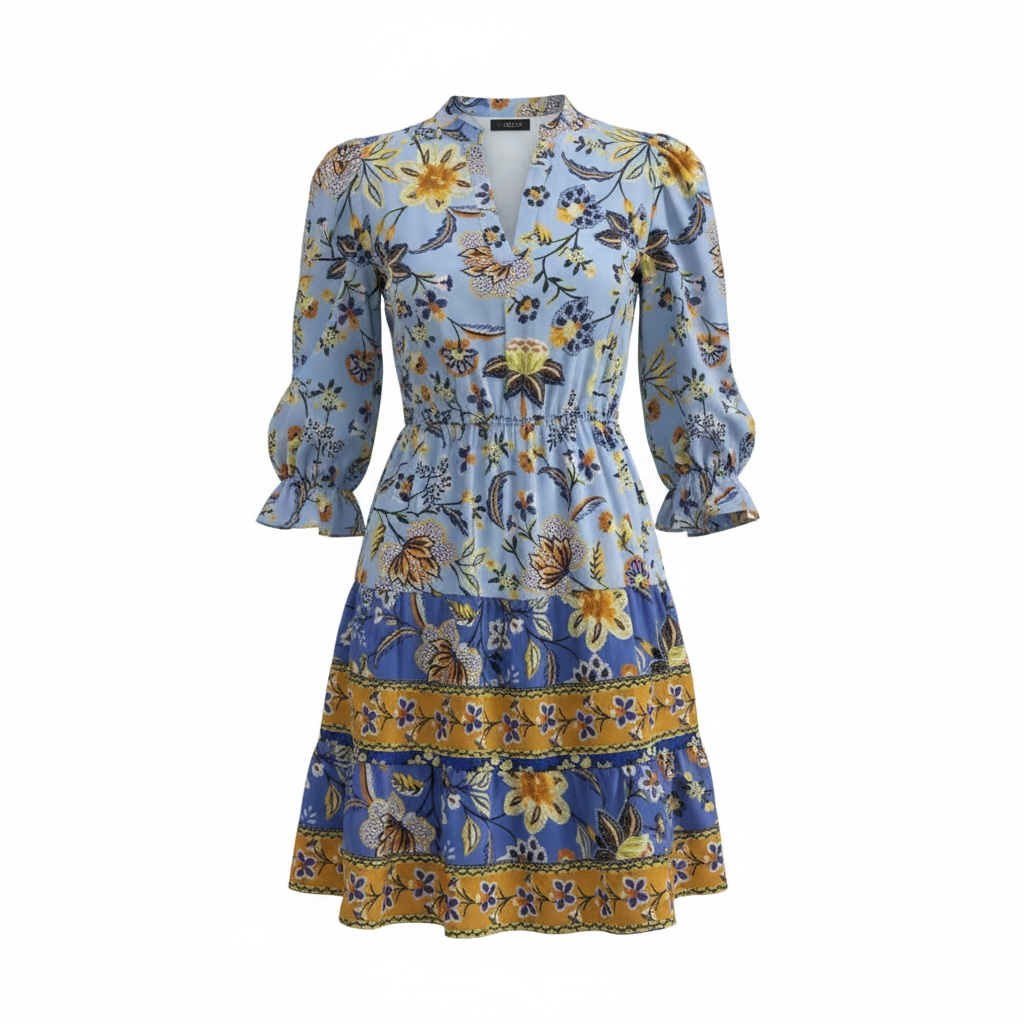 Vestido Floral Corto