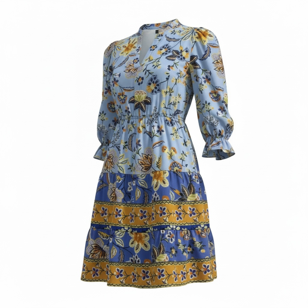 Vestido Floral Corto